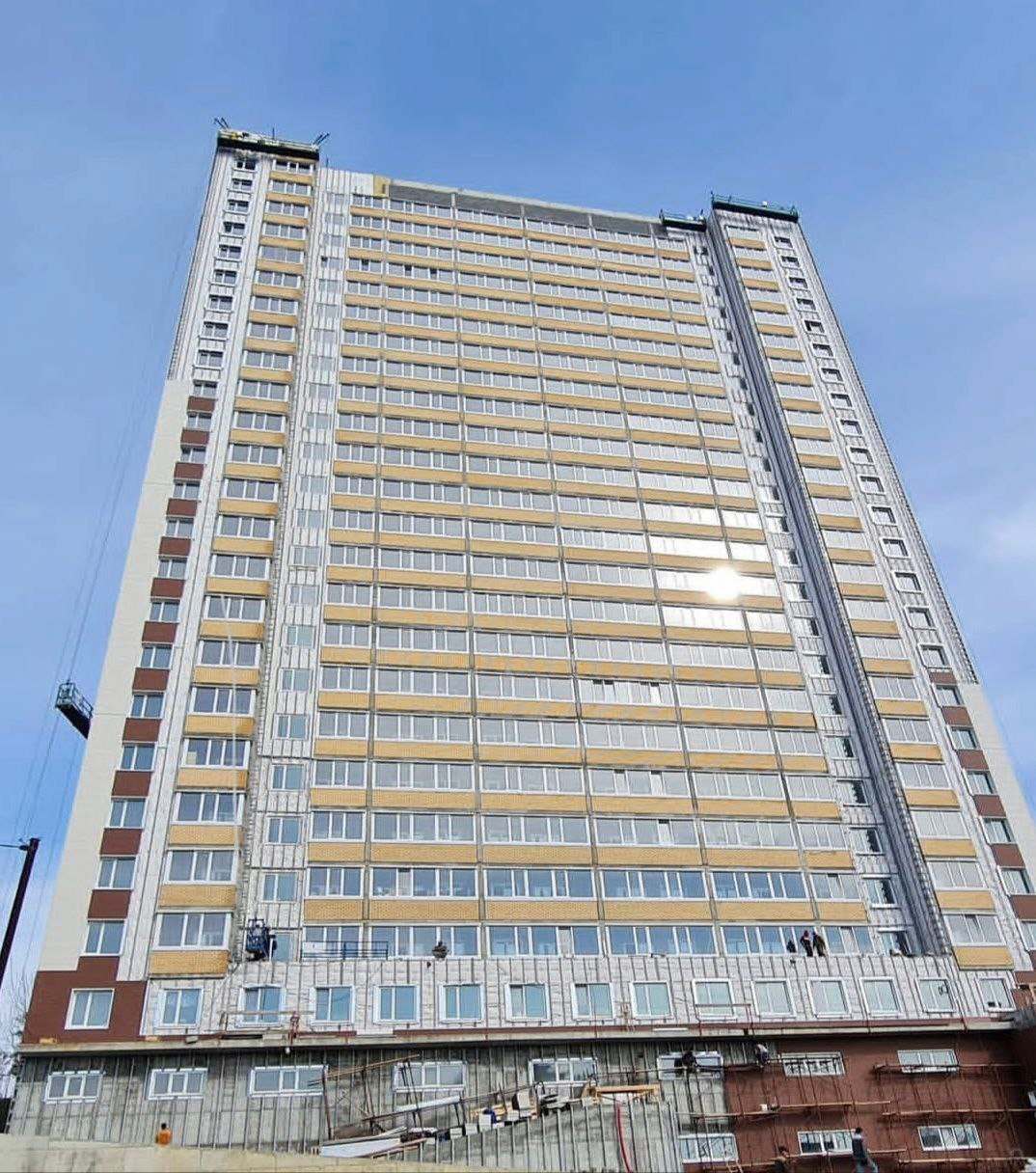 Каплунова, 10. Многоквартирный жилой дом, 24 этажа — ракурс 2